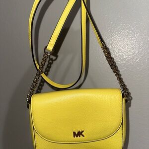 Michael Kors Vibrant Yellow Crossbody Bag